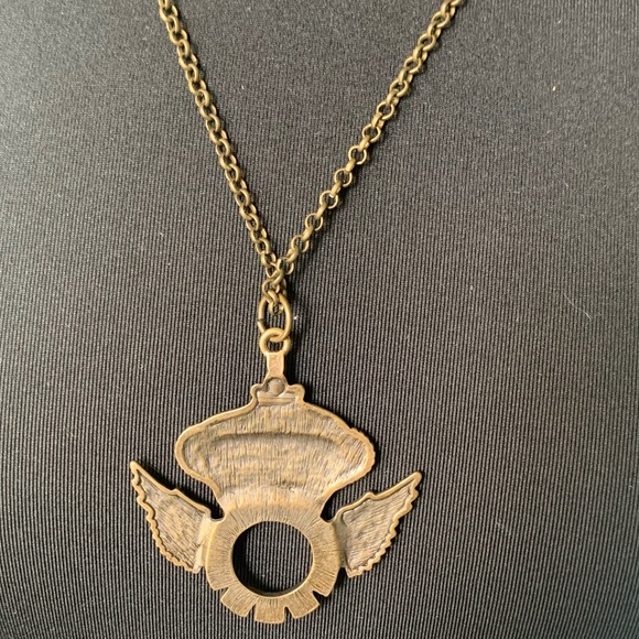 Necklace Crown with crystals - Picture 4 of 7